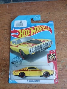 Hot Wheels 71, 1971 Dodge Charger HW Flames 188/250,6/10 - Afbeelding 1 van 12
