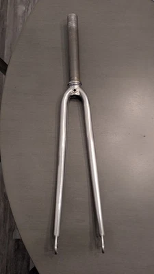 Horquillas Ridgid 700c 1 1/8 sin rosca dirección recta pulidas Foto 1 de 4