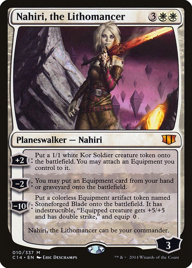 Nahiri, the Lithomancer Commander 2014 - Lightly Played - Image 1 of 1