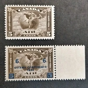Canada KGV SG310&318 MNH/mmint CV£42 - Picture 1 of 2