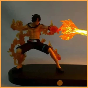 One Piece Lampe  Ruffy  Ace Handgefertigtes  Nachtlicht  Dekolicht - Bild 1 von 27