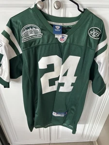 Camiseta verde NFL Reebok New York Jets Darrelle Revis #24 talla 48 - Imagen 1 de 4