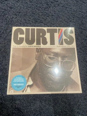 Keep on Keeping On: Curtis Mayfield Studio Albums 1970-1974 Box Set 4x LP Vinyl - Image 1 of 4