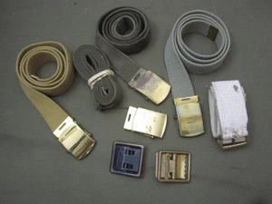 WWII & Post WWII Era U.S. Army - Lot of Military Belts and Buckles - Picture 1 of 24