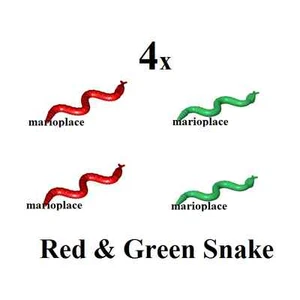 LEGO Red & Green Snake (30115) Animal NEW LOT OF 4 - Picture 1 of 1