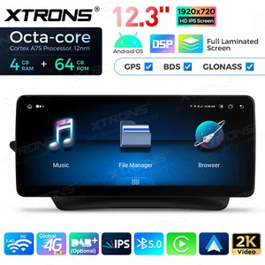 For Benz E-Class A207 C207 Android 14 8-Core DSP Car Play Stereo GPS Navi 4G LTE - Picture 1 of 16