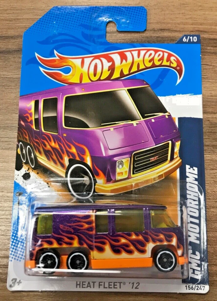 Autocaravana GMC Hot Wheels #156 HW 12 Heat Fleet 6/10 púrpura ¡En muy buen estado! Foto 1 de 1