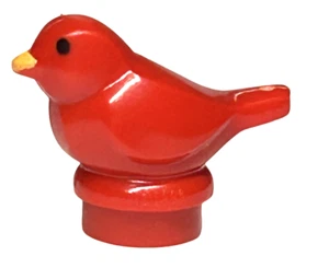 LEGO City rote Taube kleiner Vogel Geflügel Tier Minifigur Neu - Bild 1 von 3