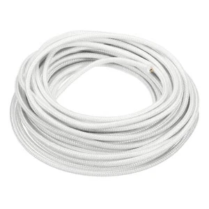 26.3Ft 15AWG Elektrokabel Isoliert Hochtemperaturfest Flexibel Schimmer Weiß - Bild 1 von 7