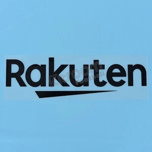 2017-21 Barcelona Rakuten Away Black Player Issue Sponsor Patch Sporting ID - Imagen 1 de 2