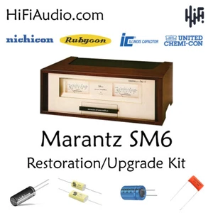 Marantz SM6 rebuild restoration recap service kit fix repair capacitor - Picture 1 of 7