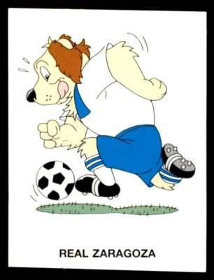 Panini Fútbol 93/94 Estrellas Mascota Real Zaragoza No. 354 - Image 1 of 2