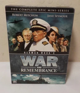 Herman Wouk's WAR and REMEMBRANCE Mini-Series 12 DVD Set. Mitchum & Seymour. LN - Picture 1 of 3