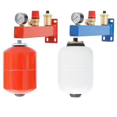 IBO Membran Ausdehnungsgefäß mit Sicherheitsgruppe für Heizung & Trinkwasser SET