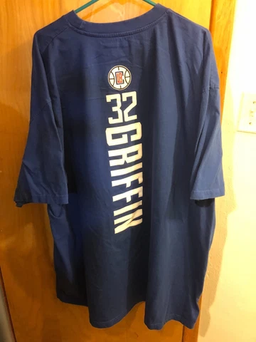 Big & Tall Los Angeles Clippers Blake Griffin T-Shirt Jersey Cotton Size 4XLT Cover