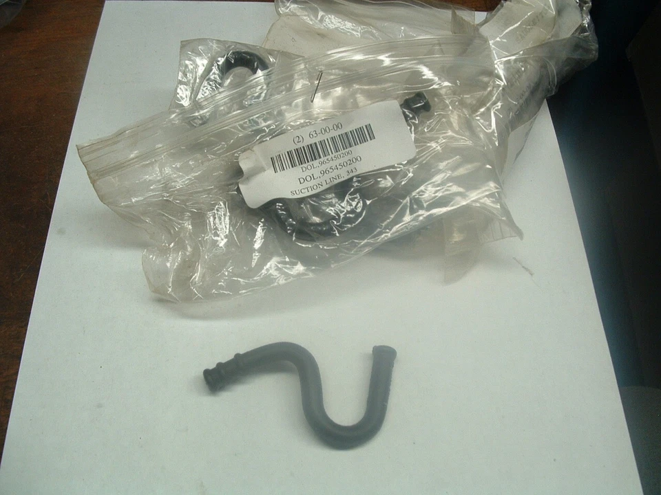 NEW OIL PUMP SUCTION LINE FOR MAKITA DOLMAR CHAINSAWS DCS-9500 # 965-450-200 - Image 1 of 2