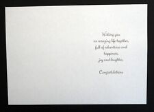 Card Inserts - "Congratulations" - Greeting for 5" x 7" Cards (Portrait) Pkt 20