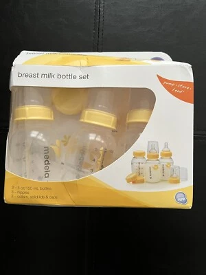 Medela® 5 oz. Mamadeiras de leite materno (conjunto de 3) - Imagem 1 de 3