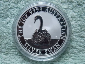 2023 AUSTRALIAN SILVER SWAN 1 oz BU - Picture 1 of 2