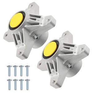 2 Pcs Spindle Assembly for Cub Cadet for 618-3129C 918-3129C 918-04394 918-04426 - Picture 1 of 10