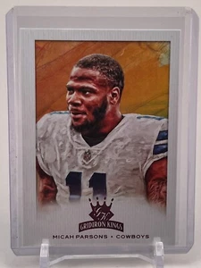 Micah Parsons RC-2021 Chronicles DONRUSS "Gridiron Kings" PINK Parallel #GK-35 - Bild 1 von 3