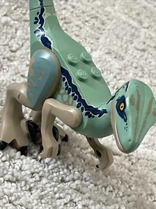 Mini figurine Lego Jurassic World Raptor Velociraptor dinosaure bleu 75928 75930 - Photo 1/18