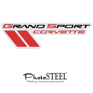C6 Corvette Grand Sport Wall Emblem Large Metal Art 06-13 Full 35" by 10" GS - Picture 1 of 6