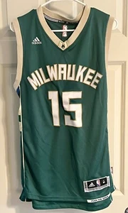 Greg Monroe Bucks #15 Jersey Adidas Size Medium +2” To Length-Fear The Deer - Picture 1 of 4