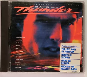 Days Of Thunder - Motion Picture Soundtrack (CD, 1990) - Picture 1 of 3