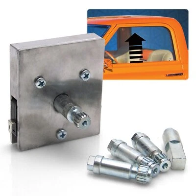 1961 - 1966 Ford F-Series caminhão janela de energia manivela interruptor kit de conversão - Imagem 1 de 4