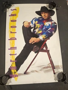 GARTH BROOKS Poster 21X33 Vintage Original Country Music Superstar - Picture 1 of 4