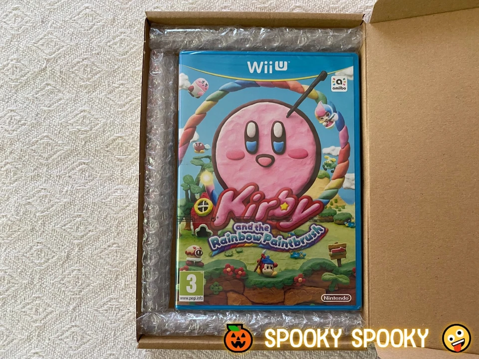 Kirby and the Rainbow Paintbrush Nintendo Wii U - UK PAL New Sealed - Tracked - Image 1 of 4