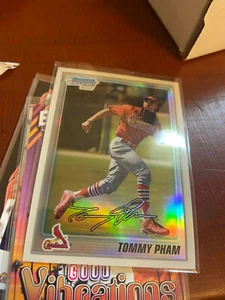 2010 Bowman Chrome Prospects 1st Refractor /500 Tommy Pham #BCP149 Cardinals - Bild 1 von 1