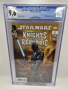 Star Wars Knights of the Old Republic #9 (Dark Horse Comics) Cgc 9.6 - Picture 1 of 2