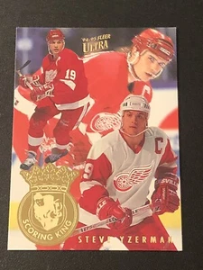 1994-95 Fleer Ultra Scoring King Steve Yzerman #7 - Picture 1 of 2