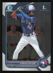 2022 Bowman Chrome Prospects #BCP92 Samad Taylor - Picture 1 of 2