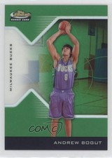 2004-05 Topps Finest 2005-06 Rookie Green Refractor /59 Andrew Bogut #191