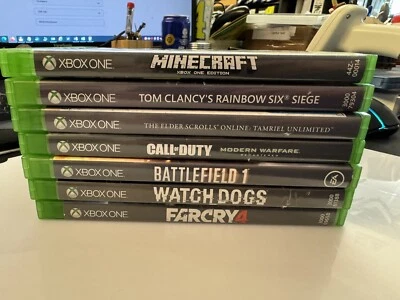 6 Top Titel im SET ! Minecraft: Xbox One Edition (Microsoft Xbox One, 2014) - Bild 1 von 2