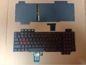 Teclado retroiluminado para juegos ASUS TUF FX505 FX505GD FX505GE FX505GM FX86 EE. UU. - Imagen 1 de 1