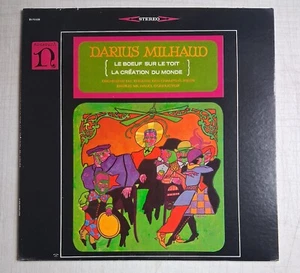 Darius Milhaud Le Boeuf Sur Le Toit La Creation Du Monde Vinyl LP Record Album - Foto 1 di 9