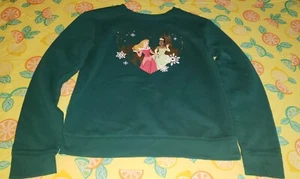 Girls size 12 "Disney/Jumping Beans" Princess Crewneck Sweatshirt- VGUC - Picture 1 of 5