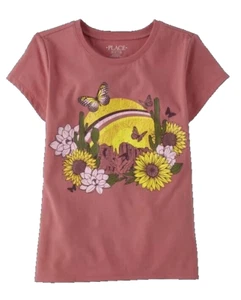 New The Children's Place TCP Desert Tee Shirt Size M 7-8 NWT - Picture 1 of 2