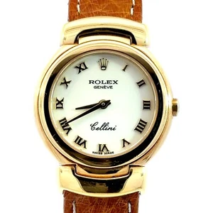 Rolex Cellini 18K Yellow Gold Women's Wristwatch Ref#6621 - Picture 1 of 18
