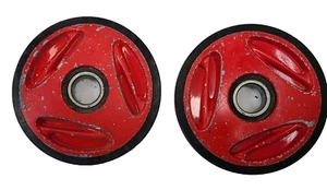 Skidoo Formula SC-10 135MM Skid Wheel Red 0800352004 Qty 2 - Bild 1 von 6