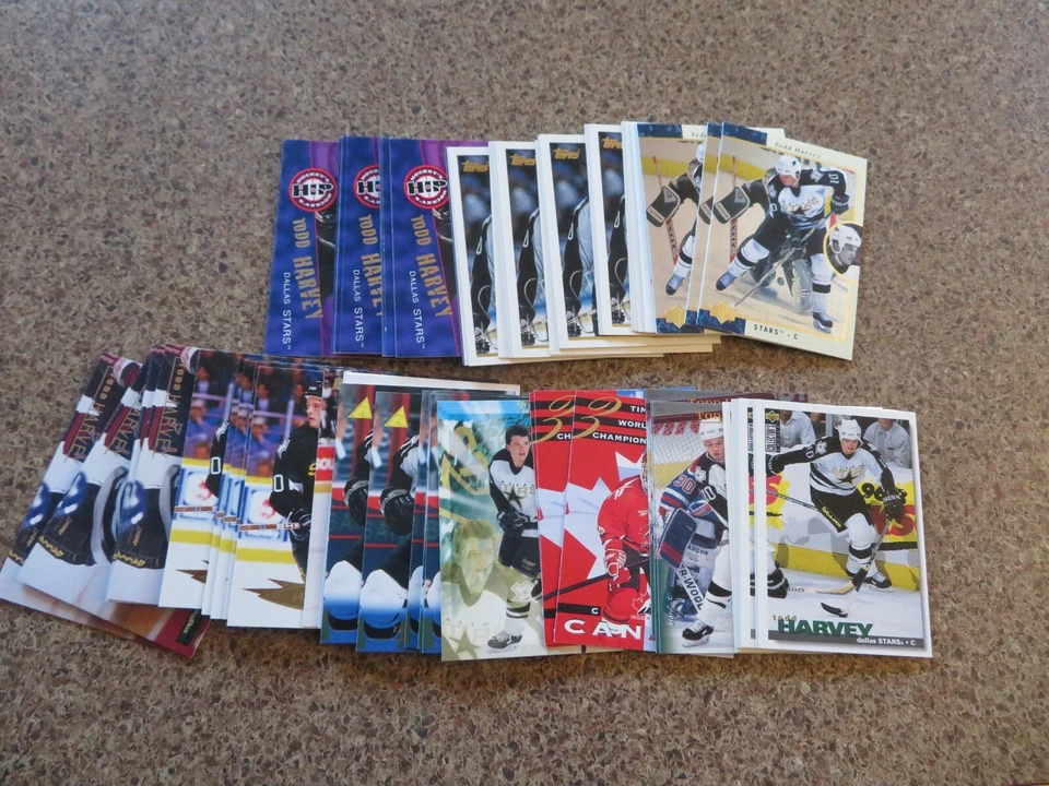 Todd Harvey Dallas Stars Rookies and others - U pick -- Will combine shipping -- - Image 1 of 1