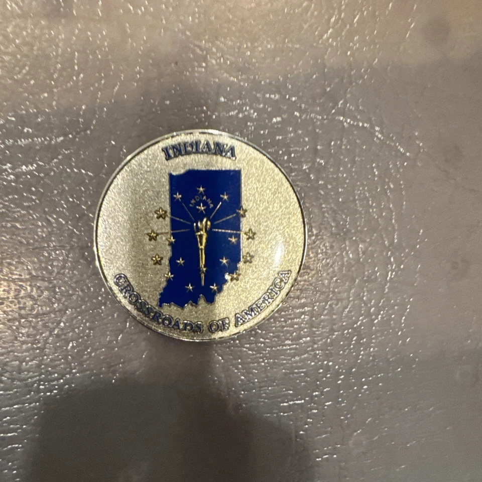 Indian Crossroads Of America Geocaching Münze KEINE VERFOLGBARE - Bild 1 von 2