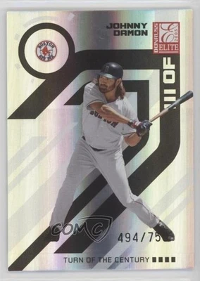 2005 Donruss Elite Turn of the Century /750 Johnny Damon #28 - Image 1 of 2