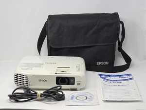 Proyector de teatro Epson PowerLite Home Cinema 730HD 175 horas probado funciona - Imagen 1 de 19