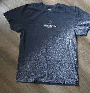 HUF All Over Splatter T-Shirt Herren Small schwarz Skate Streetwear  - Bild 1 von 4