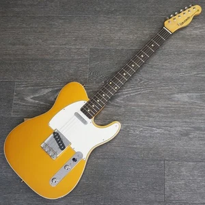 *NEW* EDWARDS E-TE-CTM *GOLD* Custom Telecaster Double Bindings W/GB - Picture 1 of 11
